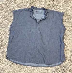 Figs Rafaela scrub top size large gray thumbnail 1