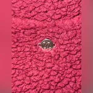 Calia By Carrie Underwood Sherpa Crimson Vest With Pockets Size Large thumbnail 6