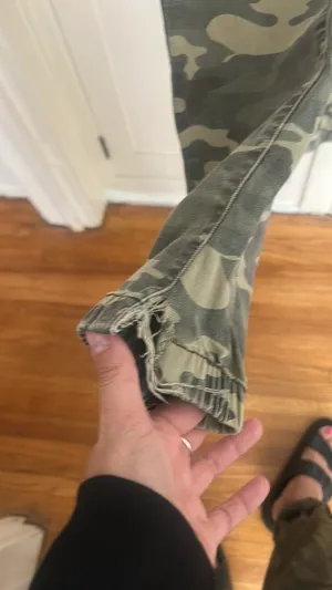 American Eagle Camo Jeggings High-Rise thumbnail 6