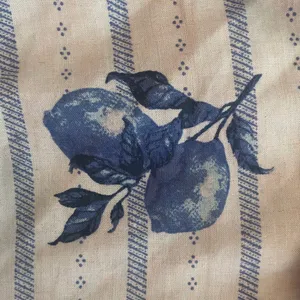Self Esteem nwt size small lemon Light Blue Tie-Front Floral & Fruit Blouse thumbnail 2