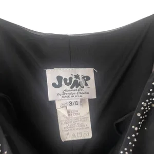 JUMP‎ Y2k Junior's Size 3/4 Bedazzled Whimsigoth Ombre Purple Maxi Prom Dress thumbnail 9