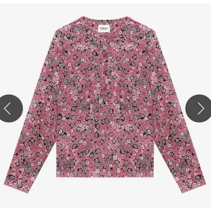 Isabel Marant Étoile Salika printed cotton voile blouse Size 34 US XS Popover thumbnail 3