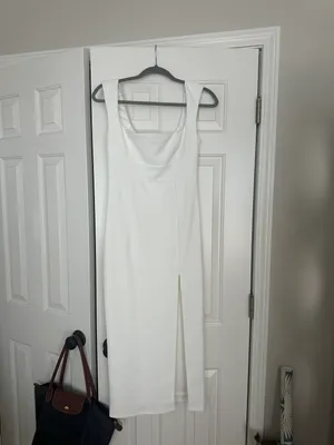 Hello Molly White Mid Dress thumbnail 9