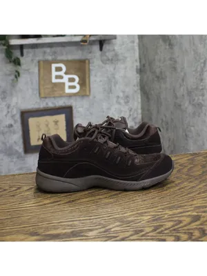 Easy Spirit Romy Womens Walking Easy On Lace Shoes Sneakers Dark Brown 8N thumbnail 6