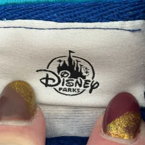 Disney Parks 2020 Walt Disney World Blue Full Zip Hoodie Mickey Donald Medium thumbnail 3