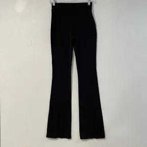 Alo Yoga Black High Waist Flare Leggings Size Unknown Y2K Pilates thumbnail 3