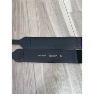 Punt Fibbia 100% genuine leather stretchy belt made in Italy NWT thumbnail 2