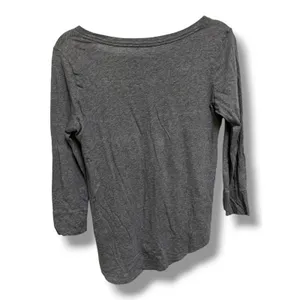 American Eagle Gray Heart‎ Graphic Long Sleeve Tee "Take The Long Way Home" M thumbnail 2