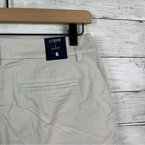 J Crew Factory Classic Chino 5” Shorts Size 6 thumbnail 3