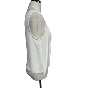 The Limited XS White‎ Cream Tank Top Women's Scoop Neck Layering Shell thumbnail 5