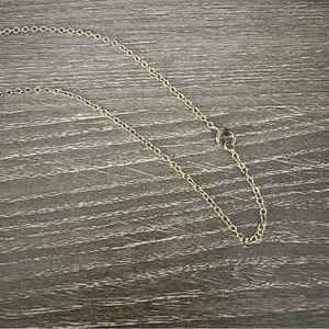 Artisan Handmade 18K Gold Filled Lariat Necklace White Opal Spike Dagger Venice CA thumbnail 4