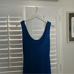 Rachel Pally Maternity Esther Dress Delta Blue M Maxi Modal thumbnail 5
