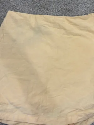 Paper Heart Linen Blend Vest and Skort Set Light Yellow Medium Linen Set thumbnail 10