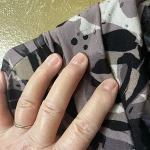 LOGO size M cowl neck abstract tunic . thumbnail 4