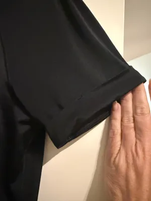Black Lululemon Tee Shirt - Back In Action Short Sleeve thumbnail 2