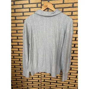 Cato‎ Ribbed Polo long Sleeve Top Size Medium thumbnail 2