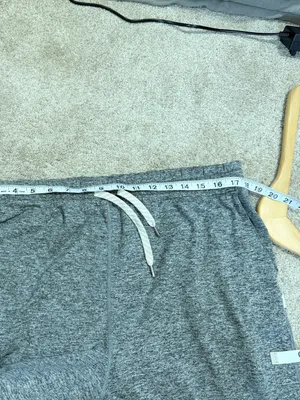 Vuori Women’s Performance Jogger Pants Pull On in Charcoal Heather XL thumbnail 9