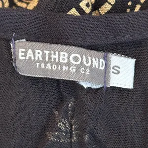 Earthbound Black and Gold Dashiki‎ Dress Size S thumbnail 9