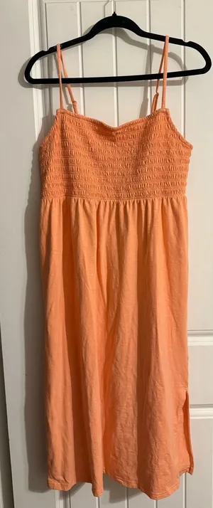 Old Navy Peach Petite Midi Sundress Women’s thumbnail 1