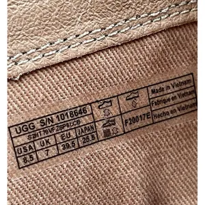 Ugg Oriana Boots Chestnut/Tan Sz 8.5 Side Zip Lace Up Western Prairie Fall thumbnail 13