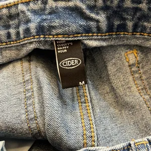 Cider Distressed Wide Leg Jeans thumbnail 3