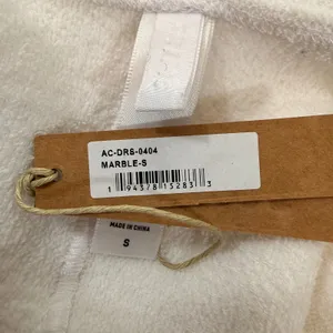 SKIMS Terry Cloth Mini Dress Marble White AC-DRS-0404 Small NWT thumbnail 9