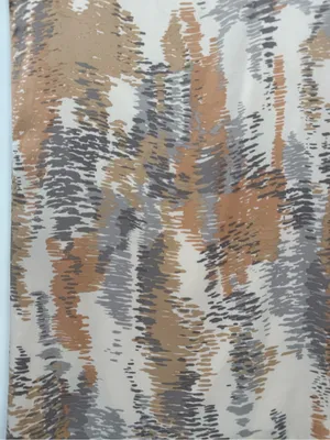 Club Monaco Neutral Brushstroke Mini Dress in Beige, Tan, Gray thumbnail 2