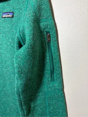 Patagonia Better Sweater Pullover Fleece 1/4 Zip Green thumbnail 5