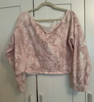 Hollister Pink Crop Sweater thumbnail 1