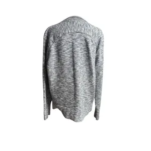 Lululemon Sweater Night Sea Blue Boxy Cotton Blend Size Medium thumbnail 6