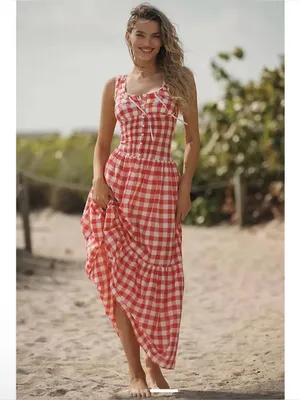 Frankies Bikinis x Bella Hadid Midi Dress XS NEW thumbnail 4