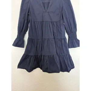 Tuckernuck Pomander Place Navy Cotton Poplin Kenzo Mini Dress Size Medium thumbnail 10