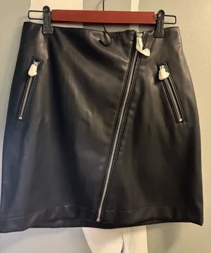 Express Faux Leather Skirt thumbnail 1