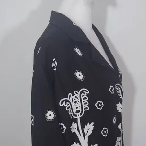 Asos Black and White Floral Print Mini Skirt Dress NWOT Size 6 Floral Mini Dress thumbnail 5