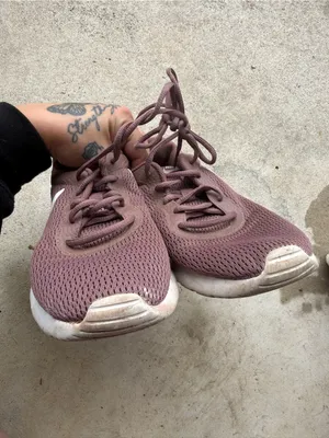 Nike Tanjun Women’s Running Shoes Mauve Pink Mesh Sneakers Size 9 thumbnail 11