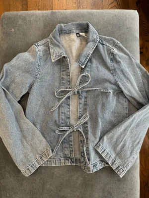 H&M Denim Top thumbnail 1