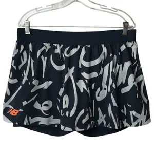 New Balance Navy White Tournament Skort Athletic‎ Tennis Pickleball Golf M/L thumbnail 2