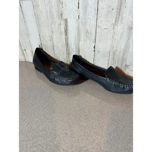 Womens‎ Bare traps Blue Loafer Size 7 Leather thumbnail 4