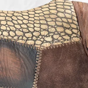 Freebird by Steven Juno Patchwork Knee High Leather Boots Fall Boho Style Size 7 thumbnail 16