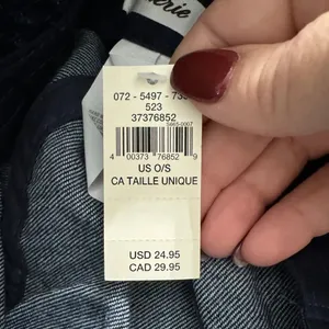 AERIE NWT Denim Bucket Hat One Size 100% Cotton‎ thumbnail 4