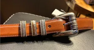 1995 Brighton leather belt. Size M thumbnail 1