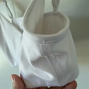 Aritzia Golden BUTTER Hold Tight Bra Top Bright White Size M thumbnail 5