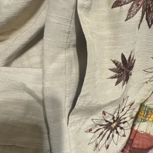 Mirasol Boho Jacket L Embroidered Floral Festival Artsy India Cotton Patchwork thumbnail 9
