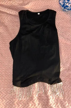 Bling top Black thumbnail 1