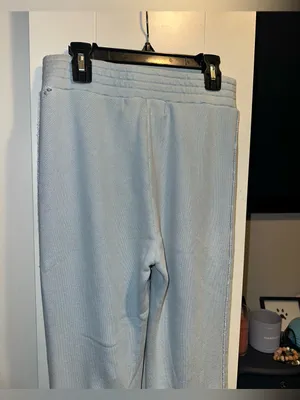Vintage Havana Est 1954 Distressed Powder Blue Flare Sweatpants thumbnail 11