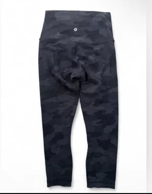 Lululemon Align Pant II 25" ICMG size 4 Incognito Camo Multi Grey Gray Black thumbnail 2