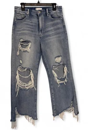 Petra 153 Cropped Jeans Blue Size 29 thumbnail 1
