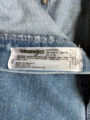 Men’s Wrangler Jeans 34x34 thumbnail 2