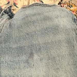 Abercrombie & Fitch 90’s Straight Leg Ultra High Rise Light Blue Jeans Side Vent thumbnail 7