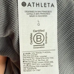 Athleta Relaxed Grey Tank Sz L‎ thumbnail 5